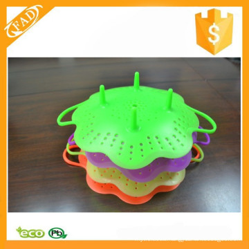 Durable food grade silicone kitchenware steamer